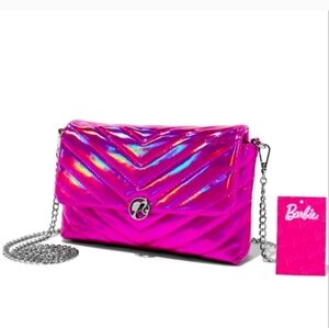 Barbie Holographic pink Crossbody Bag
